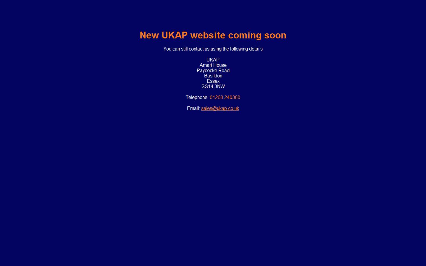 UKAP Website