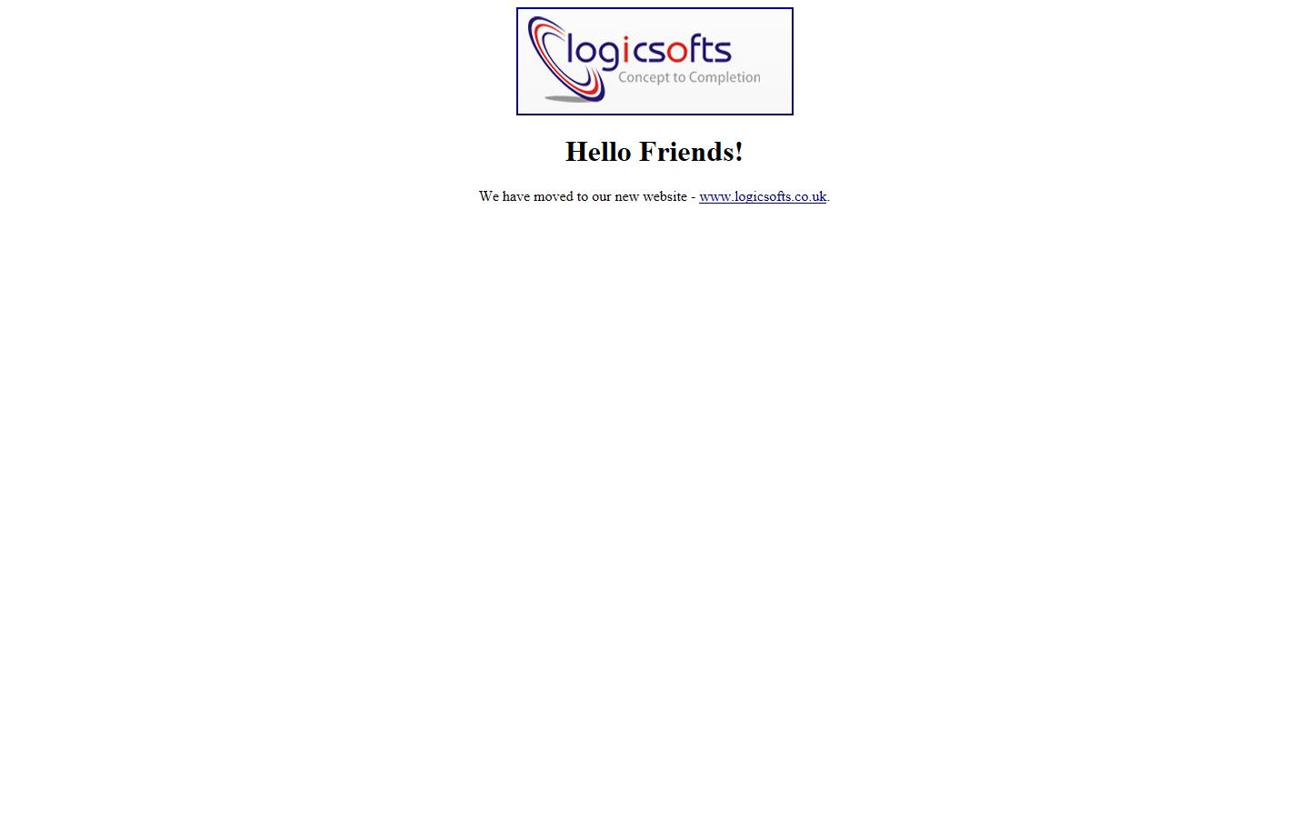 Logicsofts Website