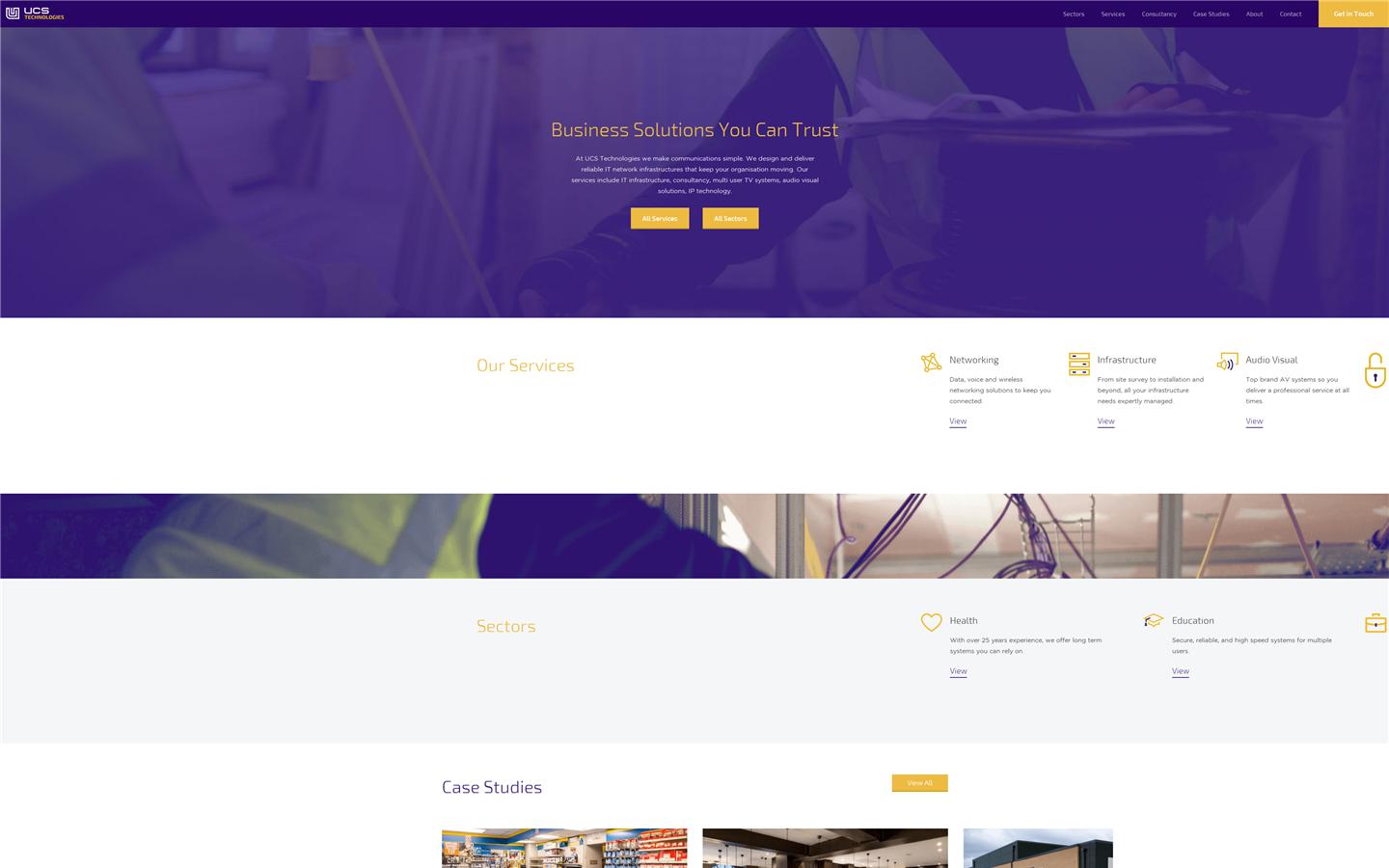 Ultimate Communications Systems Ltd. Website