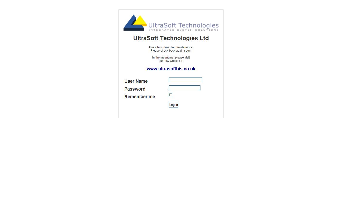 UltraSoft Technologies Ltd Website
