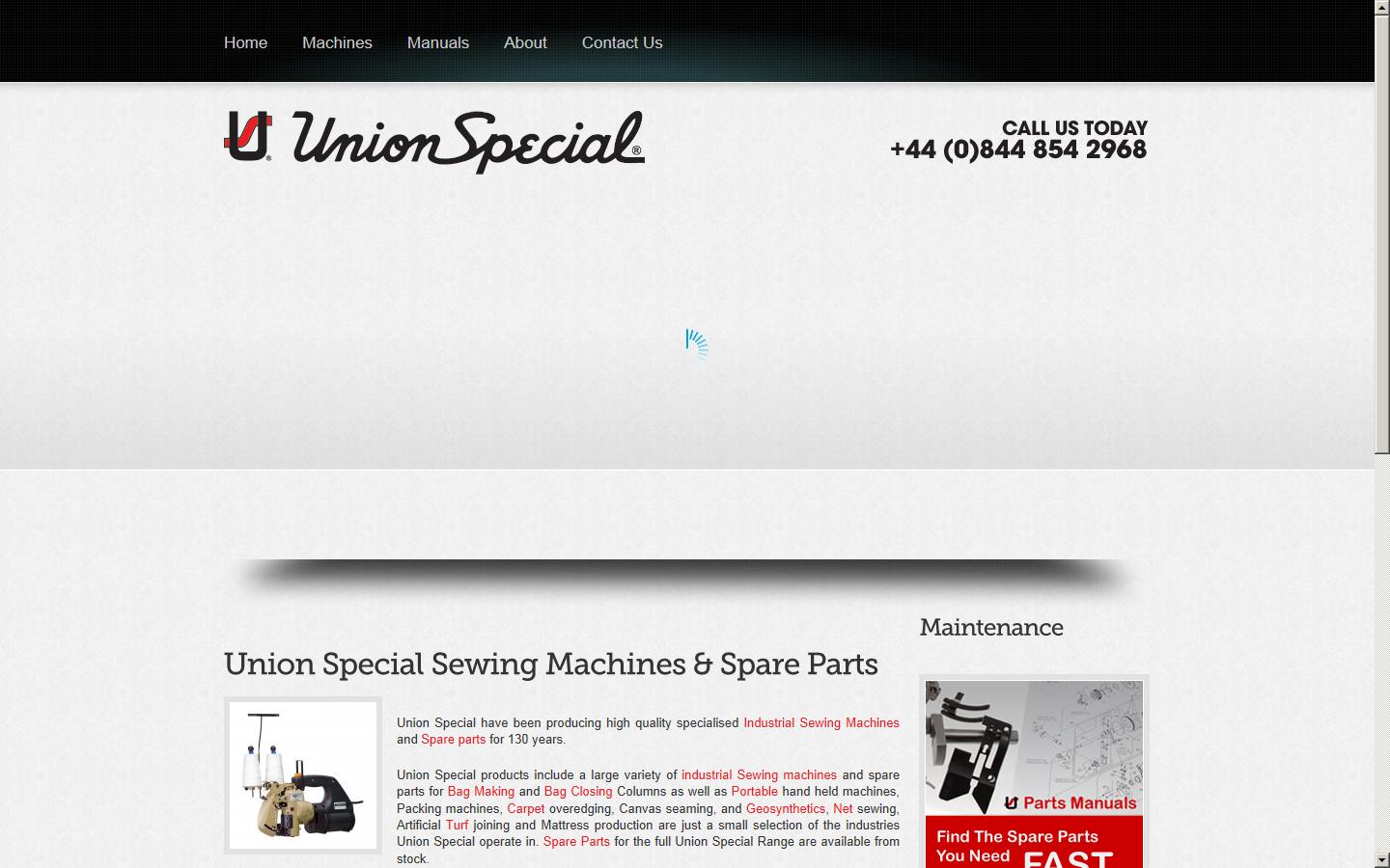 Union Special UK Ltd Website