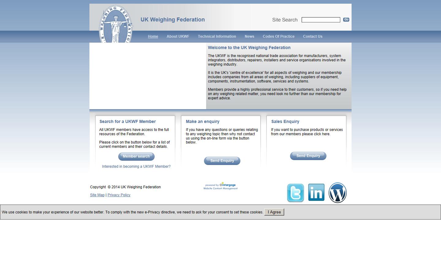 UK Weighing Federation Website