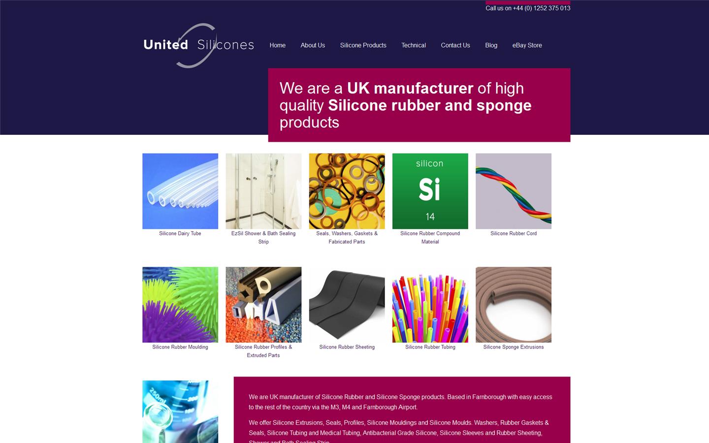 United Silicones Ltd Website
