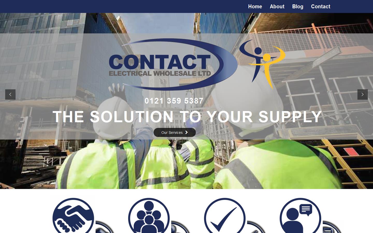 Contact Electrical Wholesale ltd Website