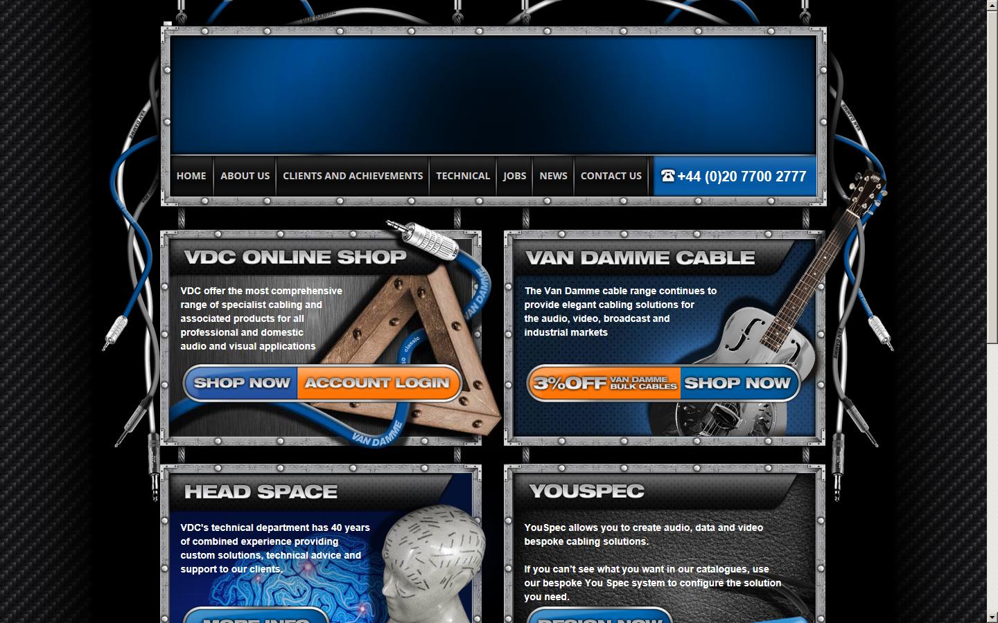 VDC Cable Specialists Website
