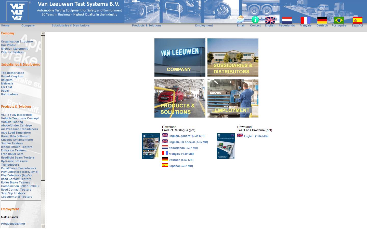 V L Test Systems Ltd Website
