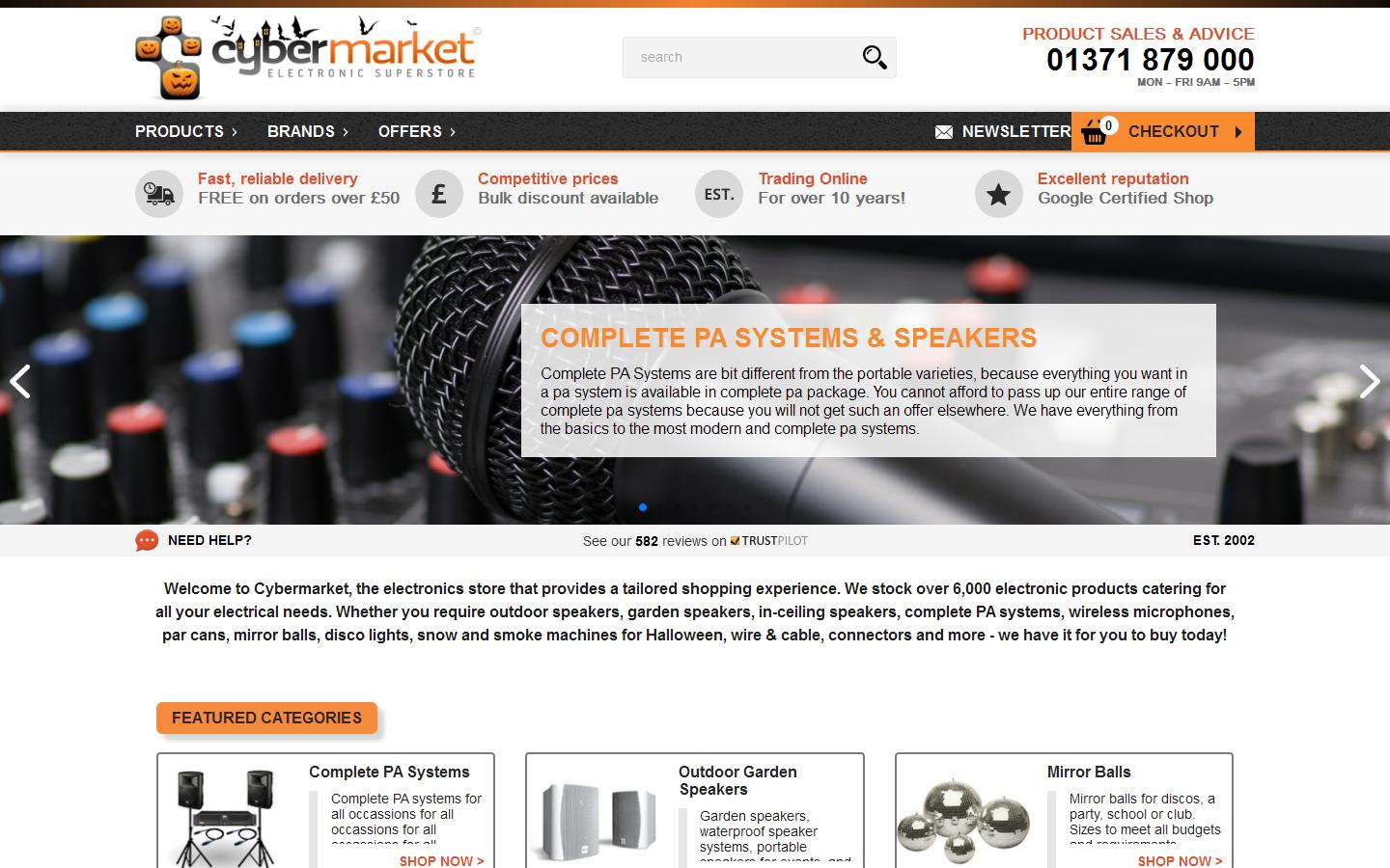 Cyber Market Website