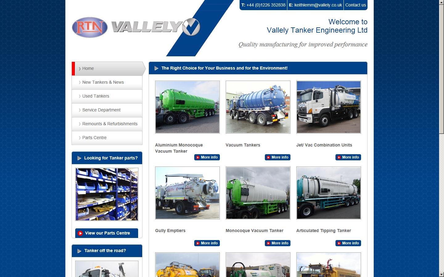 RTN Clayton Vallely Ltd Website