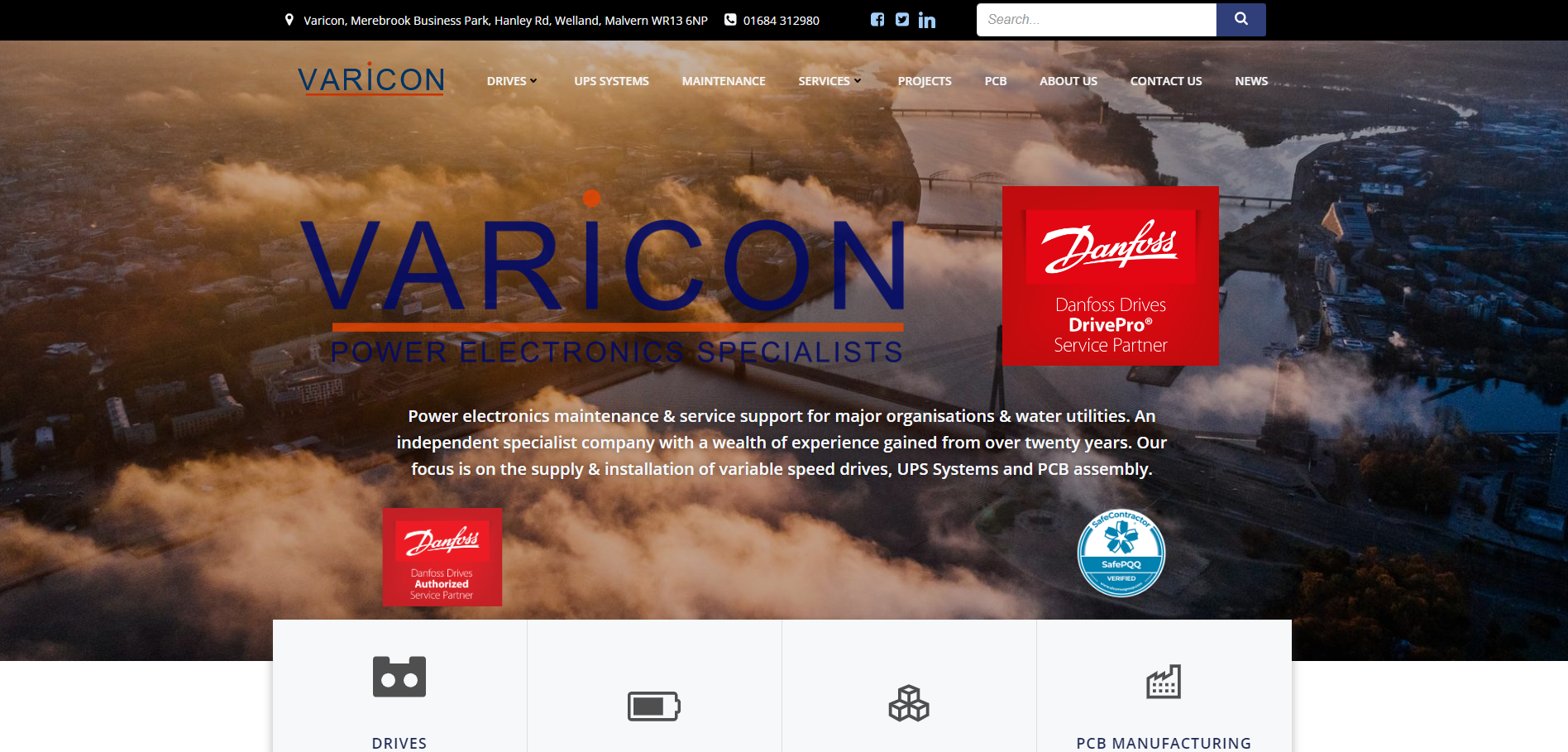 Varicon (3D) Drives Ltd Website