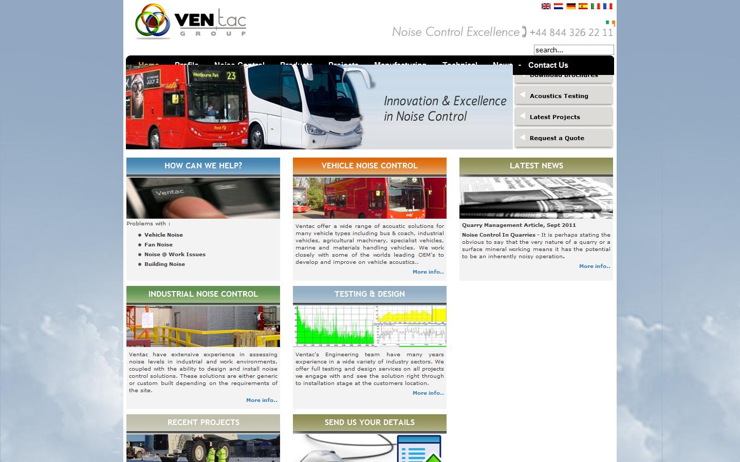 Ventac Group Website