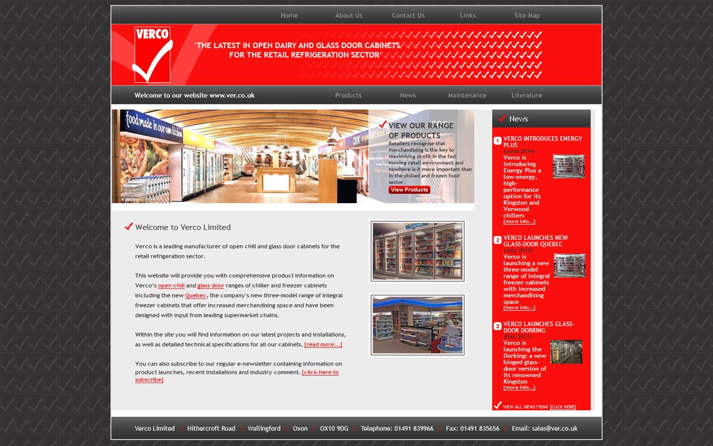 Verco Limited Website