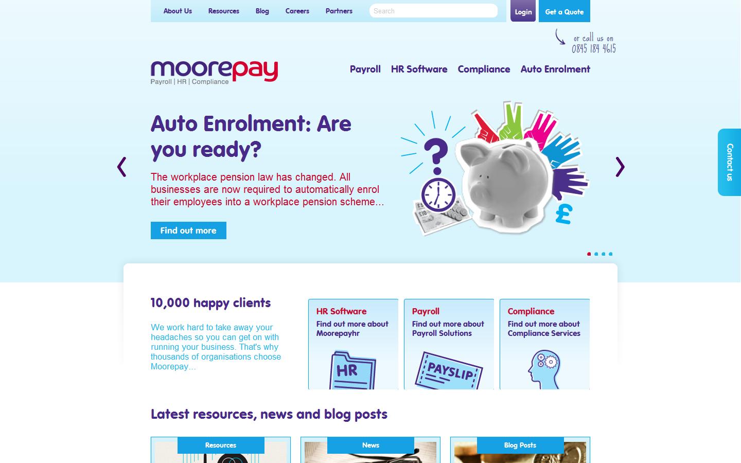 Moorepay Ltd Website