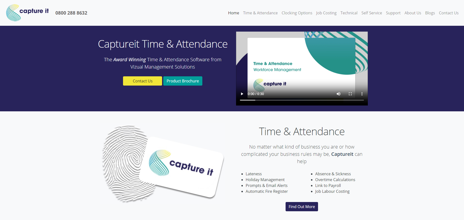 Vizual Management Solutions Ltd Website