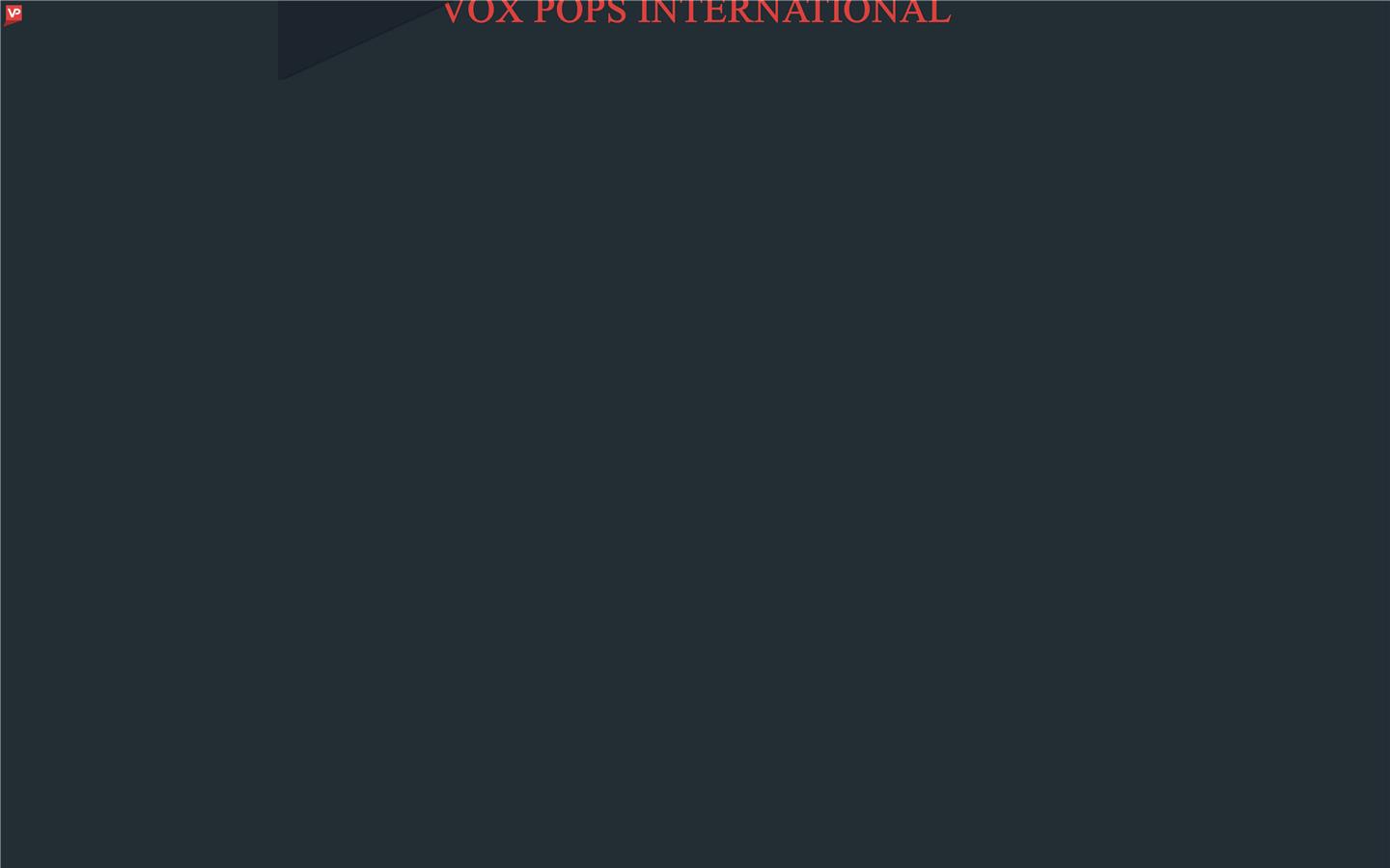 Vox Pops International Website
