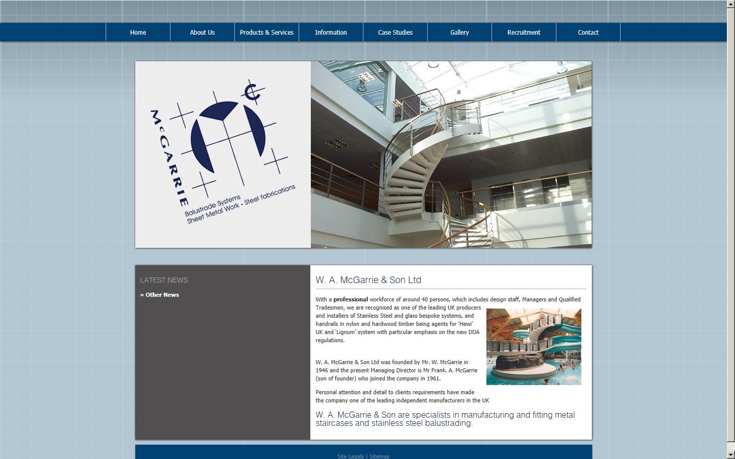 WA McGarrie & Son Ltd Website