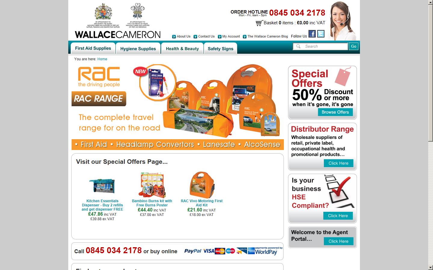 Wallace Cameron Group Website