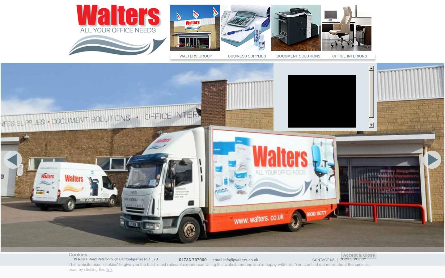 Walters Ltd Website