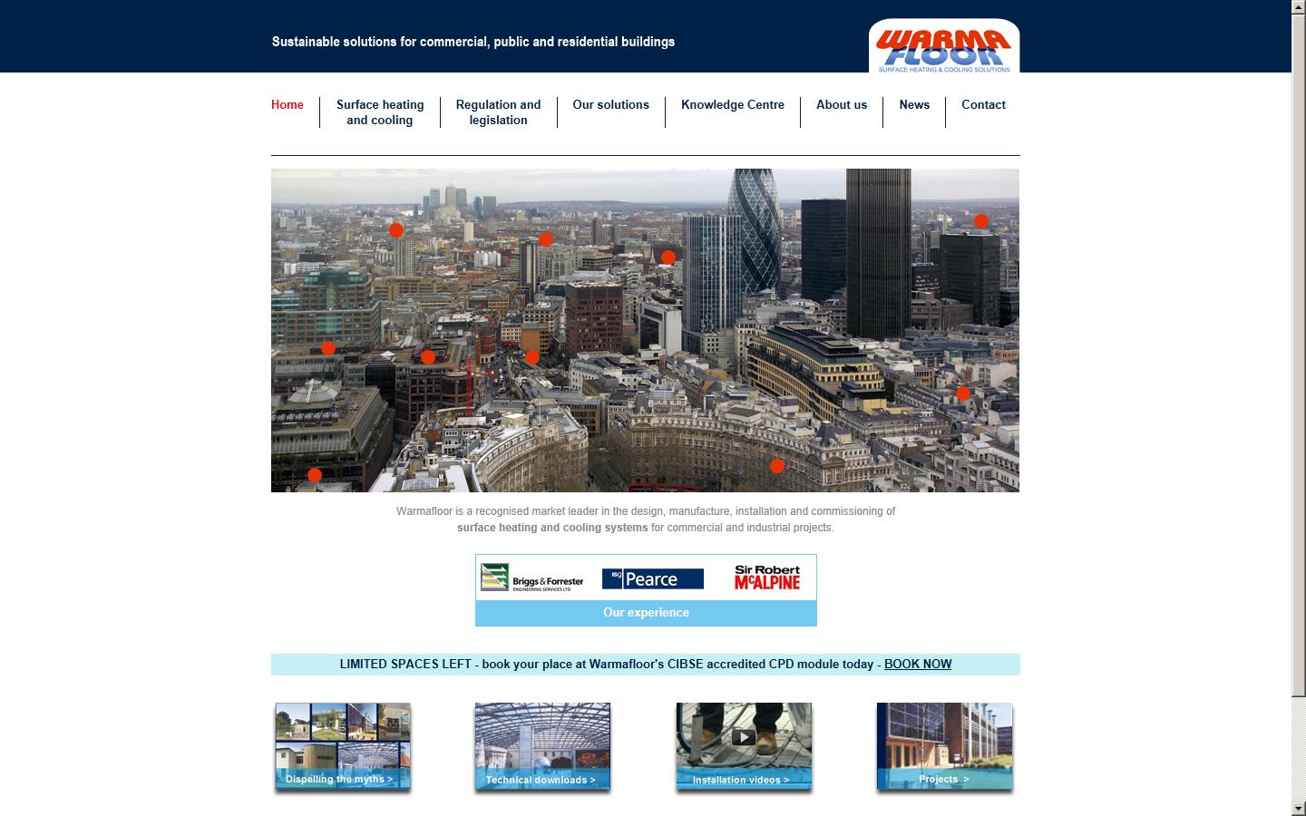 Warmafloor UK Website