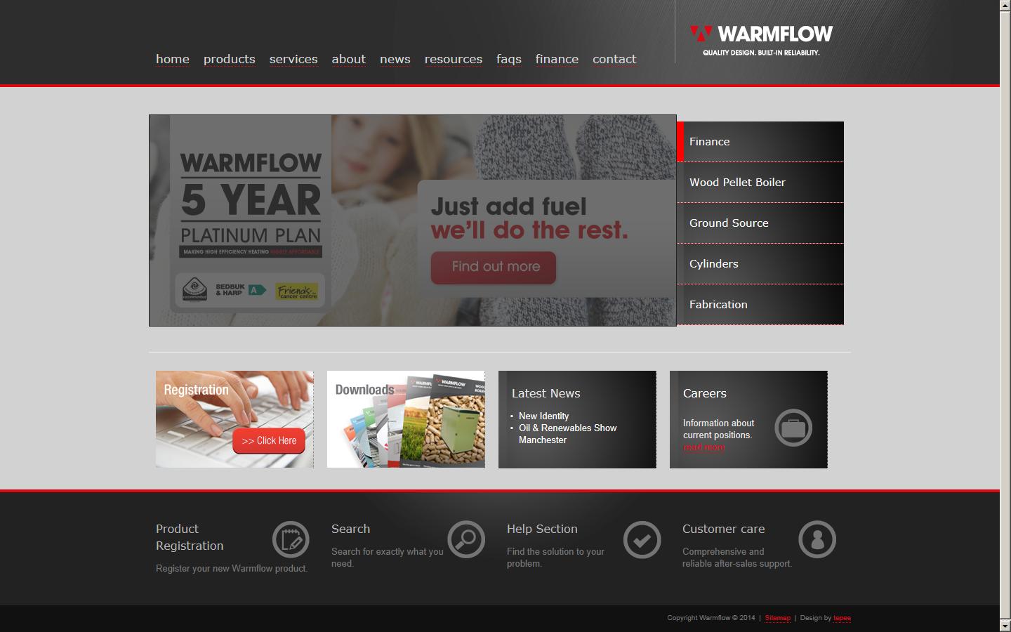 Warmflow Engineering Co Ltd Website