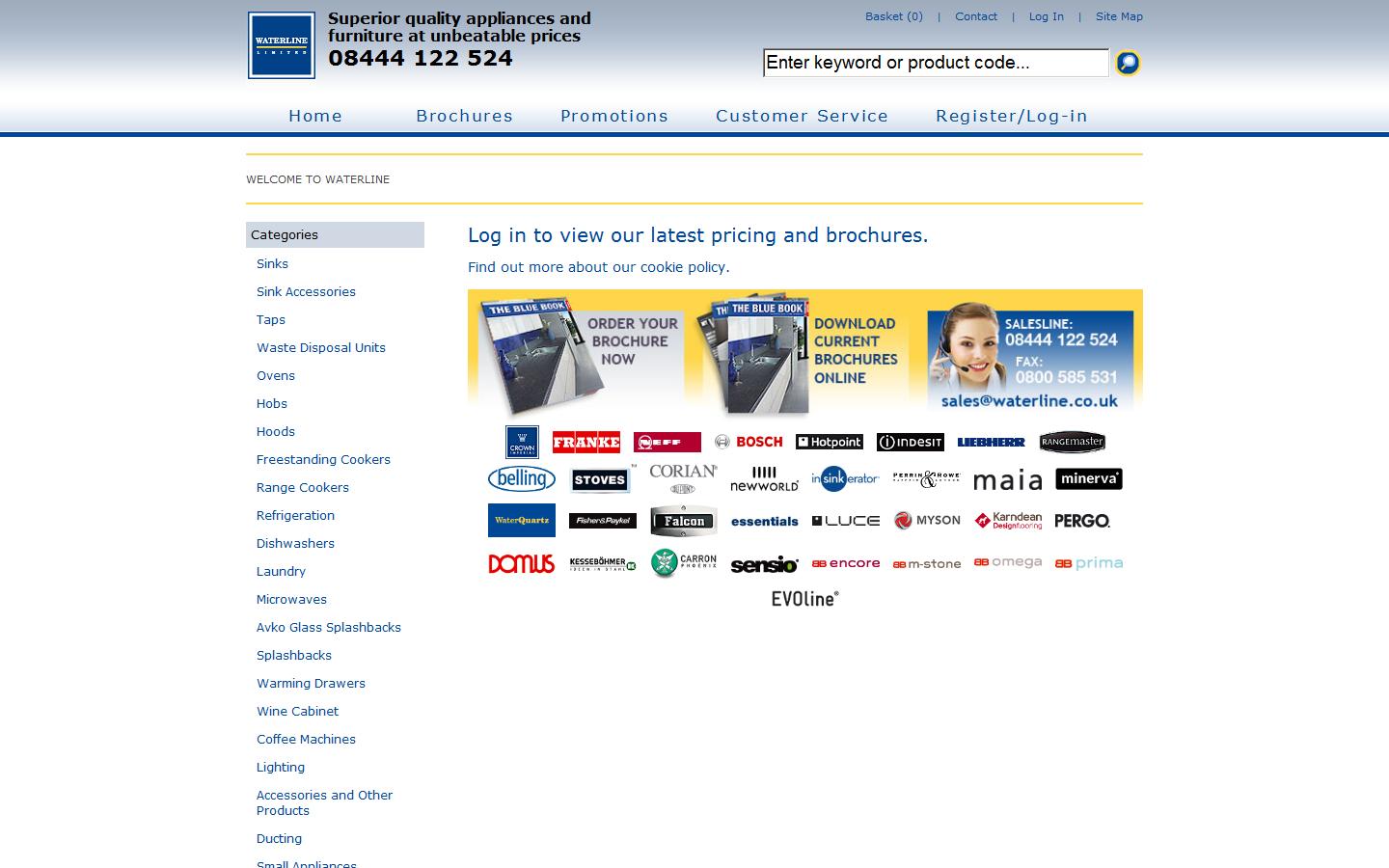 Waterline Ltd Website