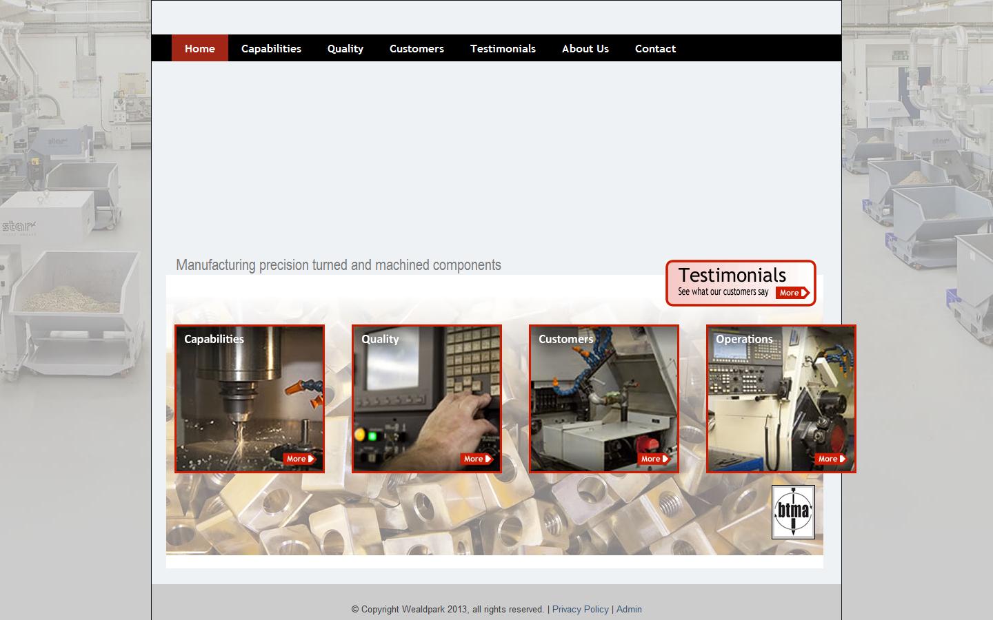Wealdpark Limited Website