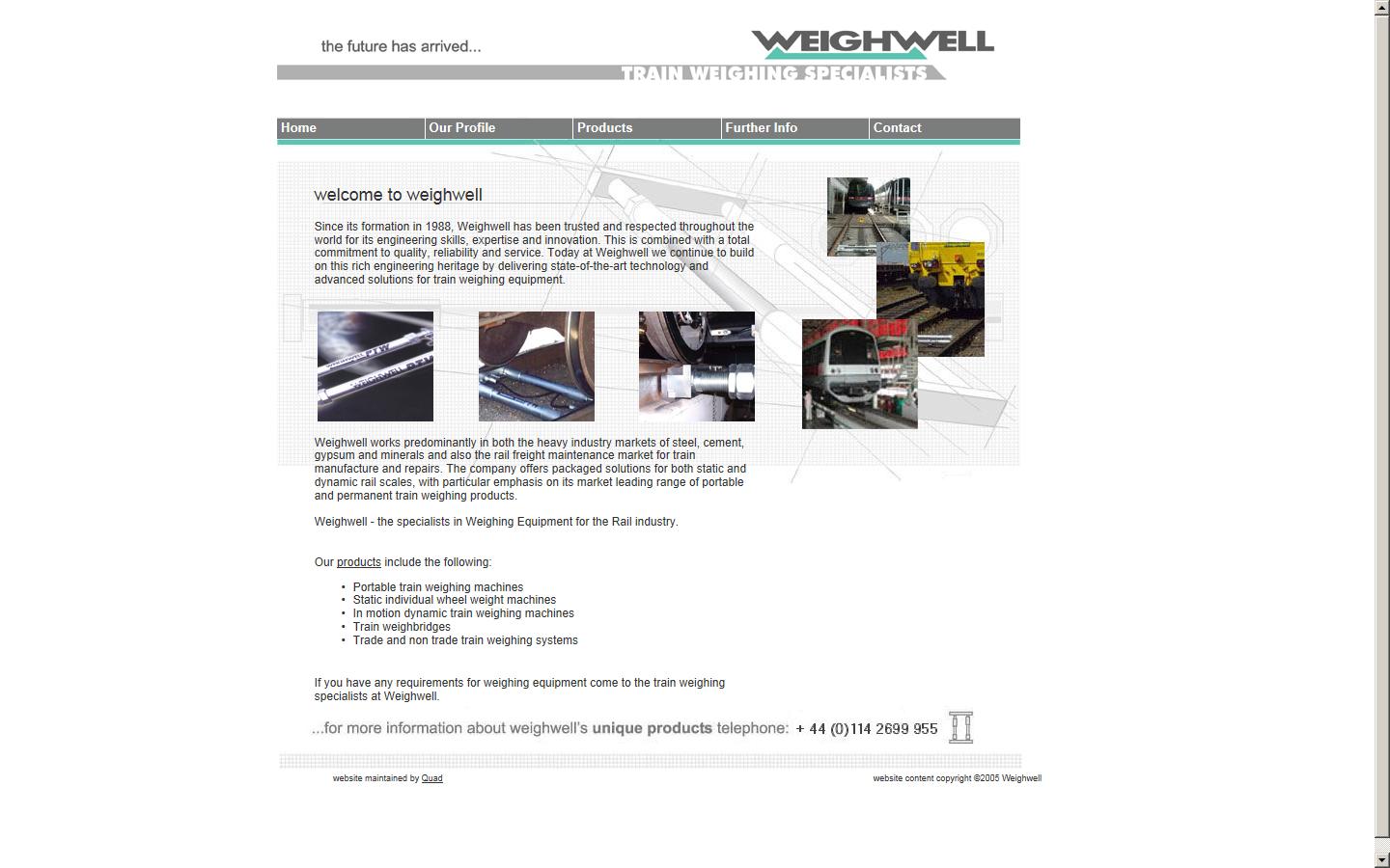 Weighwell Engineering Ltd Website