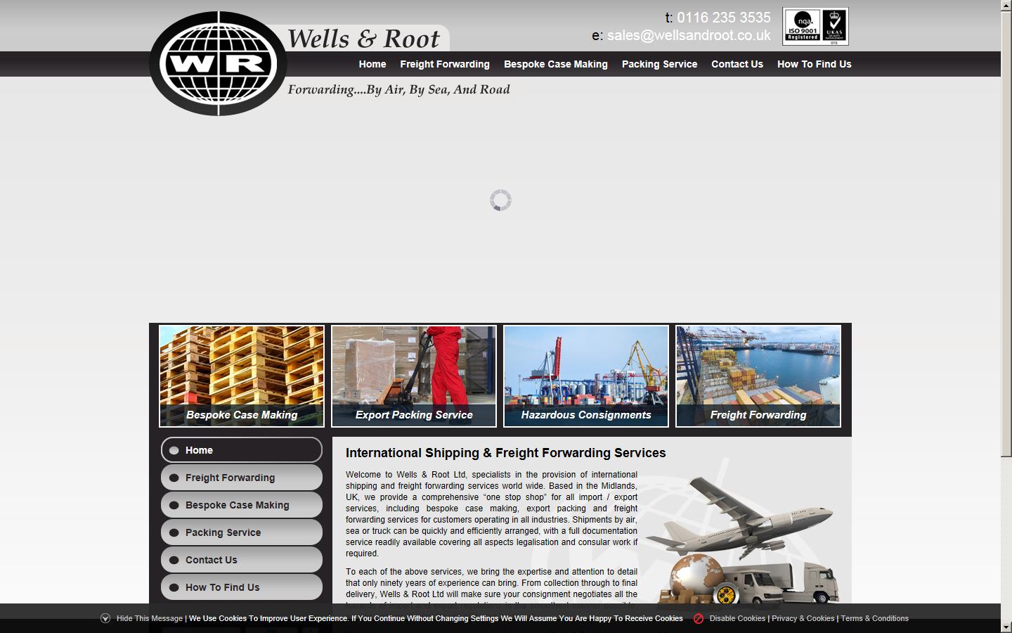 Wells & Root Ltd Website