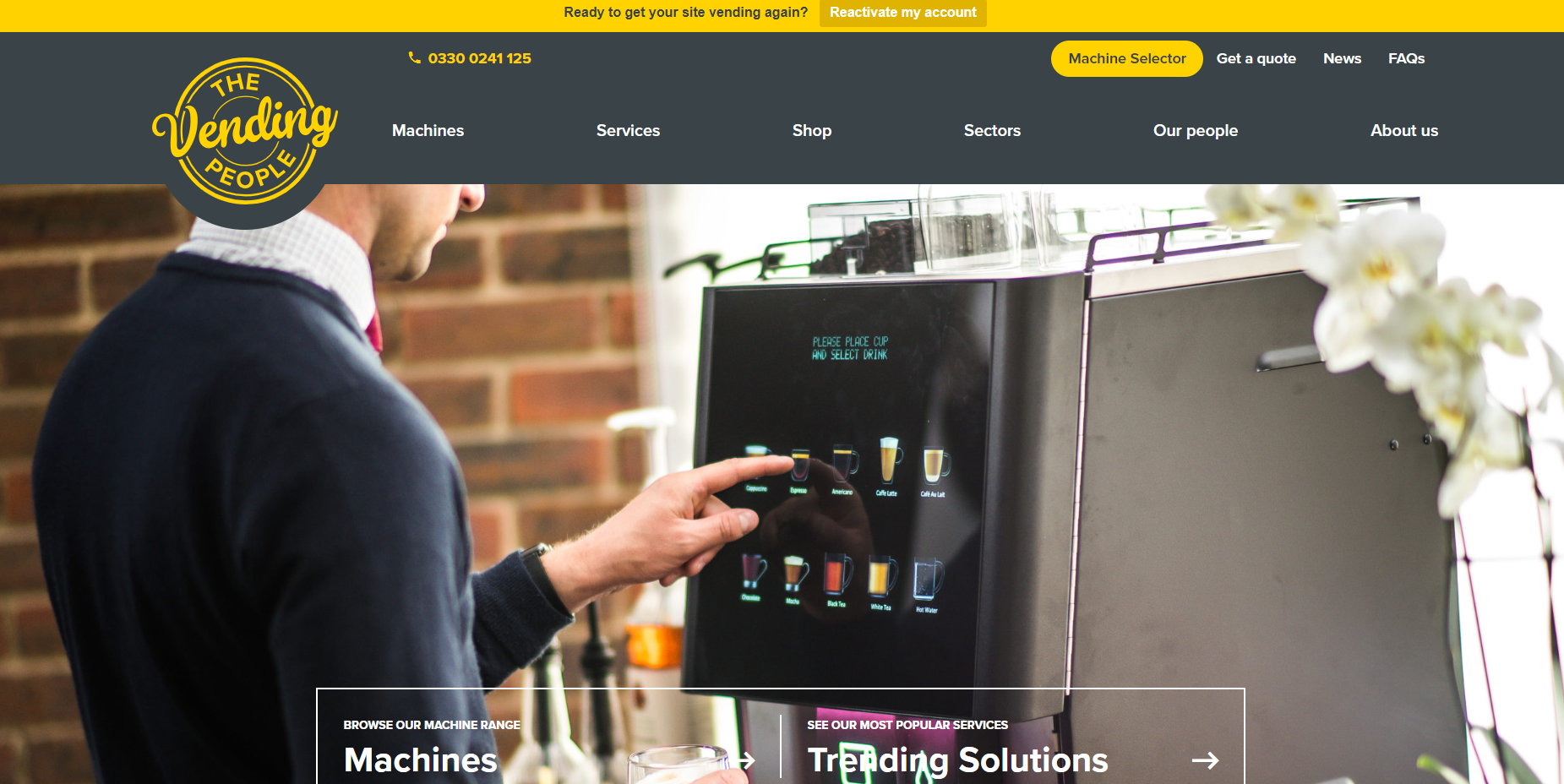 The Vending People Website