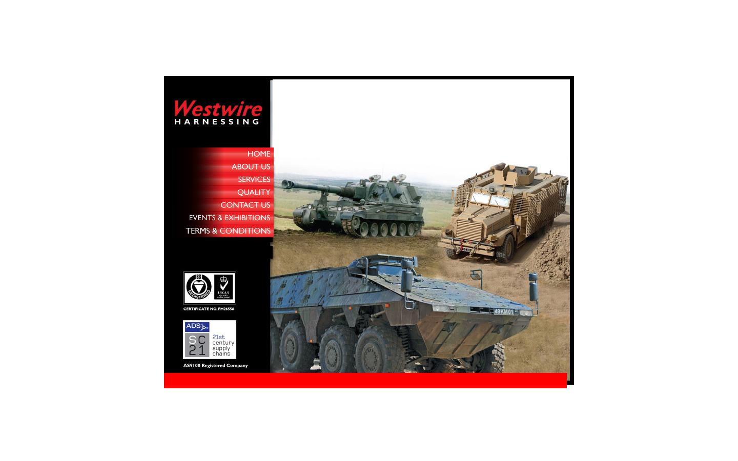 Westwire Harnessing Ltd Website