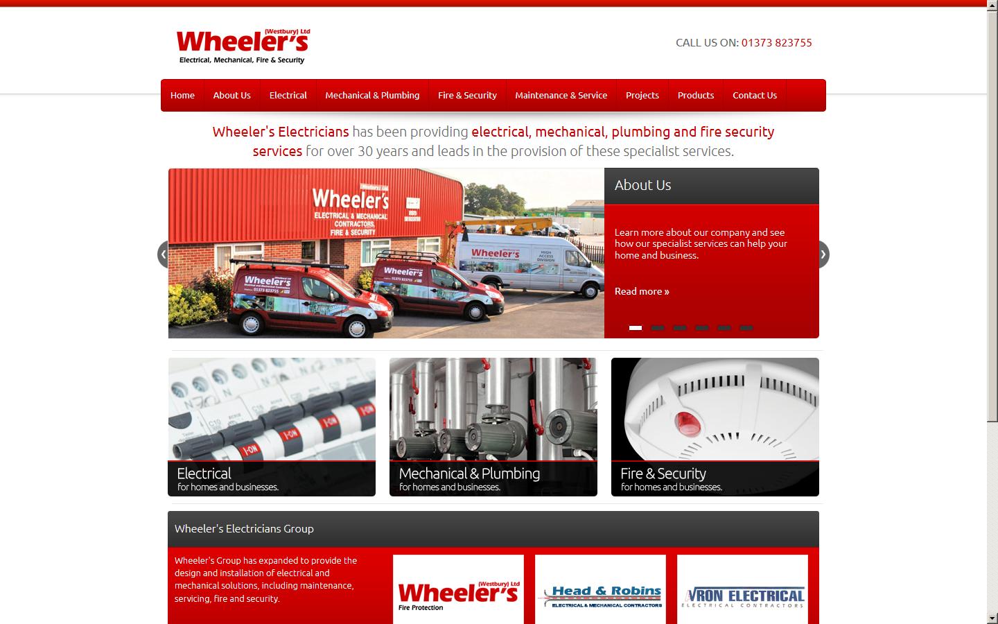 WHEELER''S (WESTBURY) LTD Website