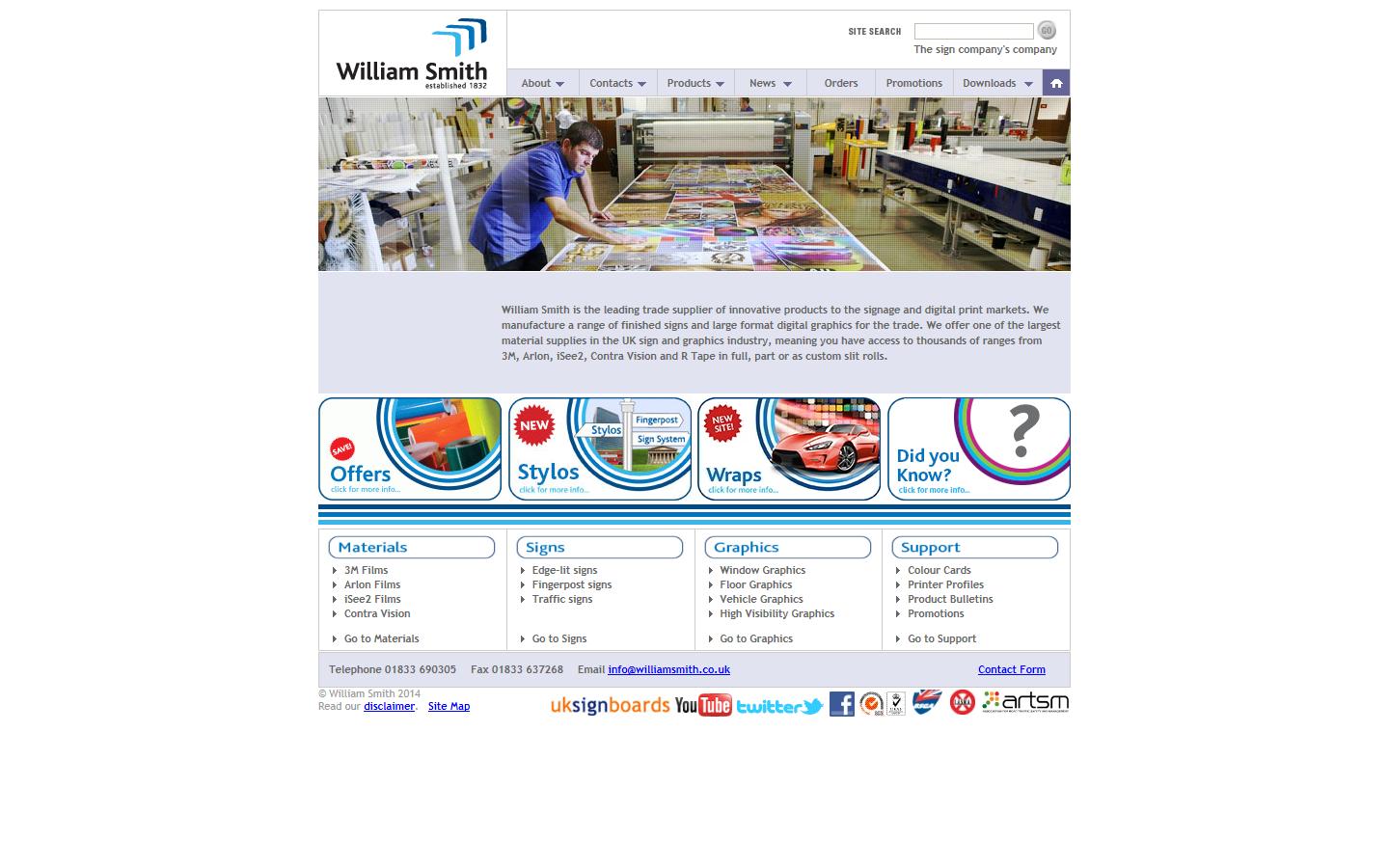 William Smith Website