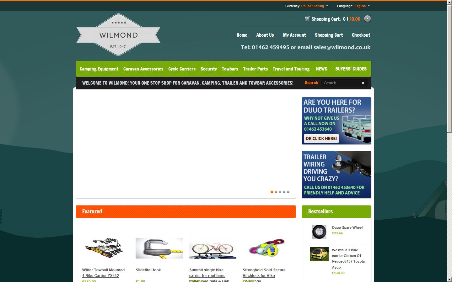 Wilmond Engineering Co. Ltd - Hitchin Website