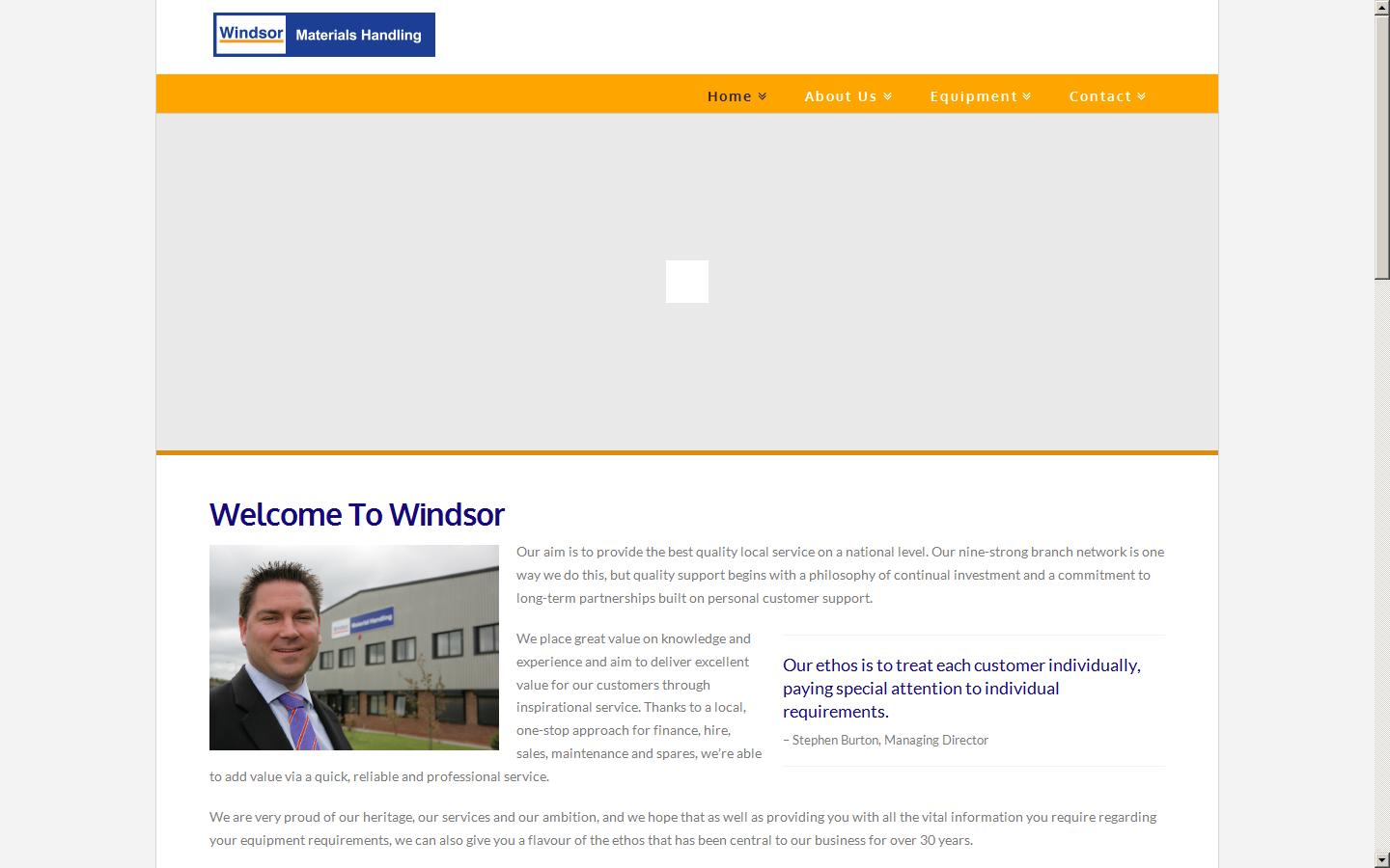 Windsor Komatsu & Access  Website