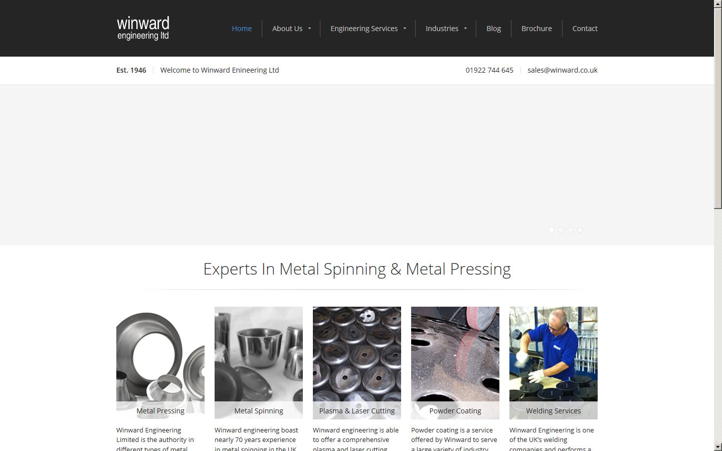 Winward Engineering Ltd Website