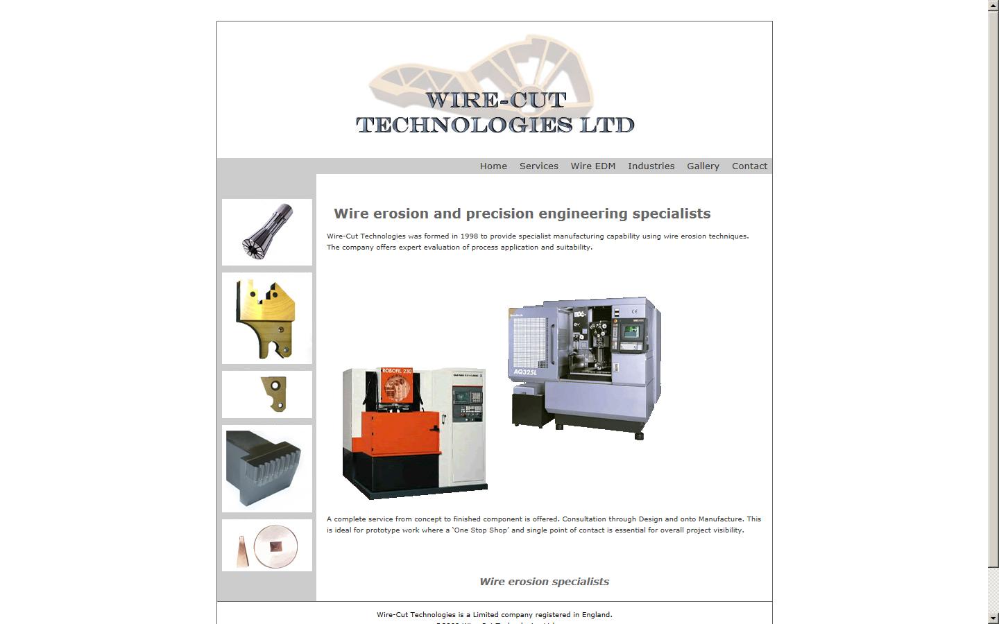 Wire-Cut Technologies Limited Website