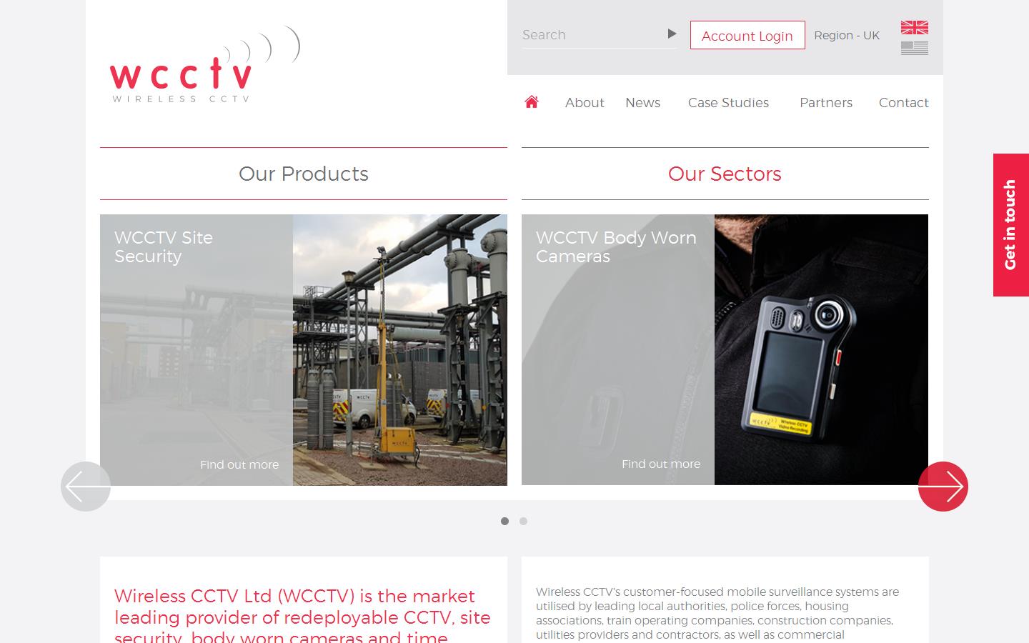 Wireless CCTV Ltd Website