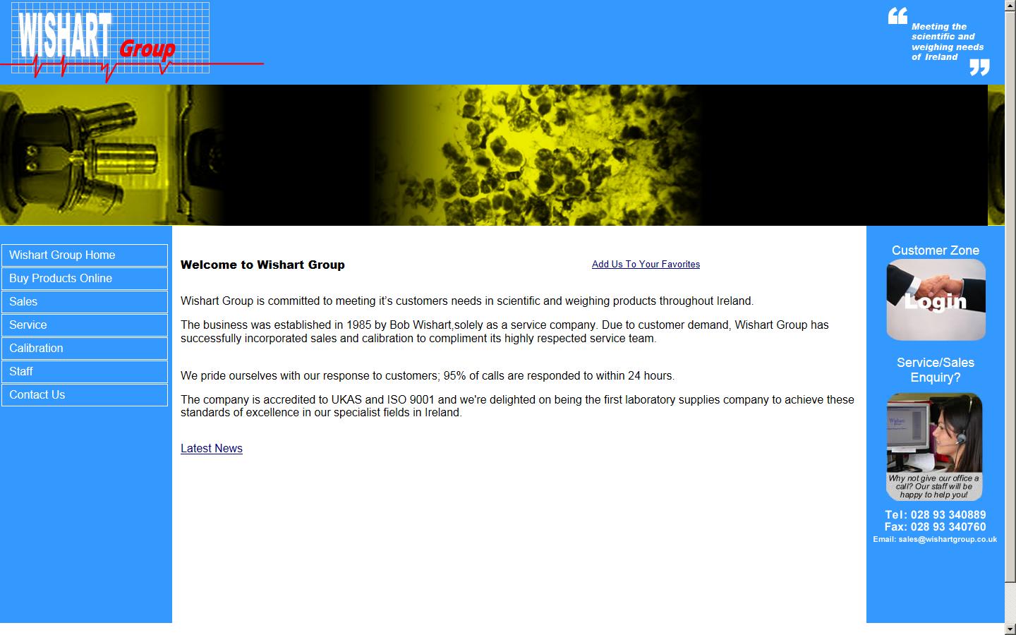 Wishart Group - Ballyclare Website