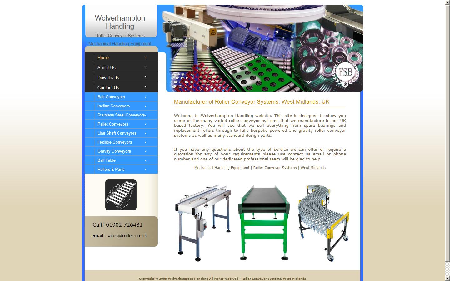 Wolverhampton Handling Website