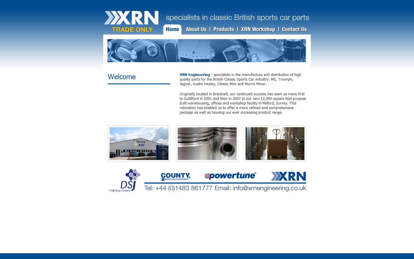 XRN Engineering Ltd  Website