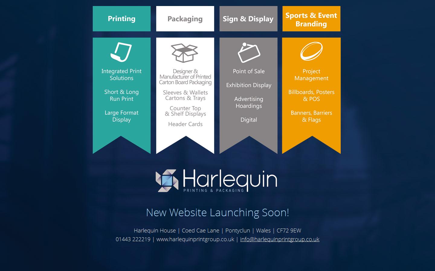 Harlequin Colour Press Website