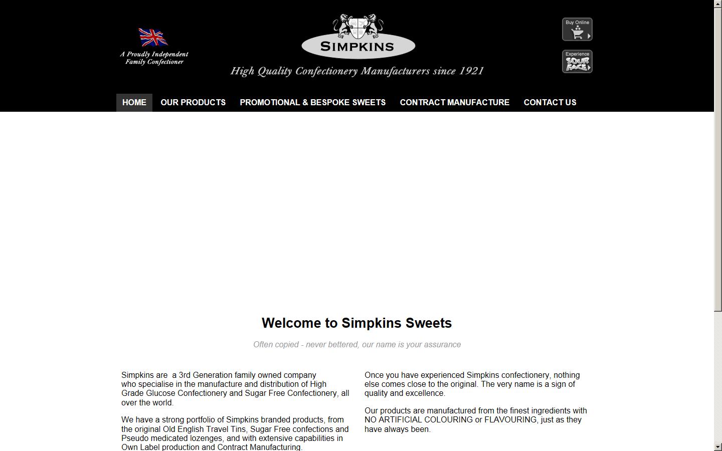 A.L.SIMPKIN & CO LTD Website