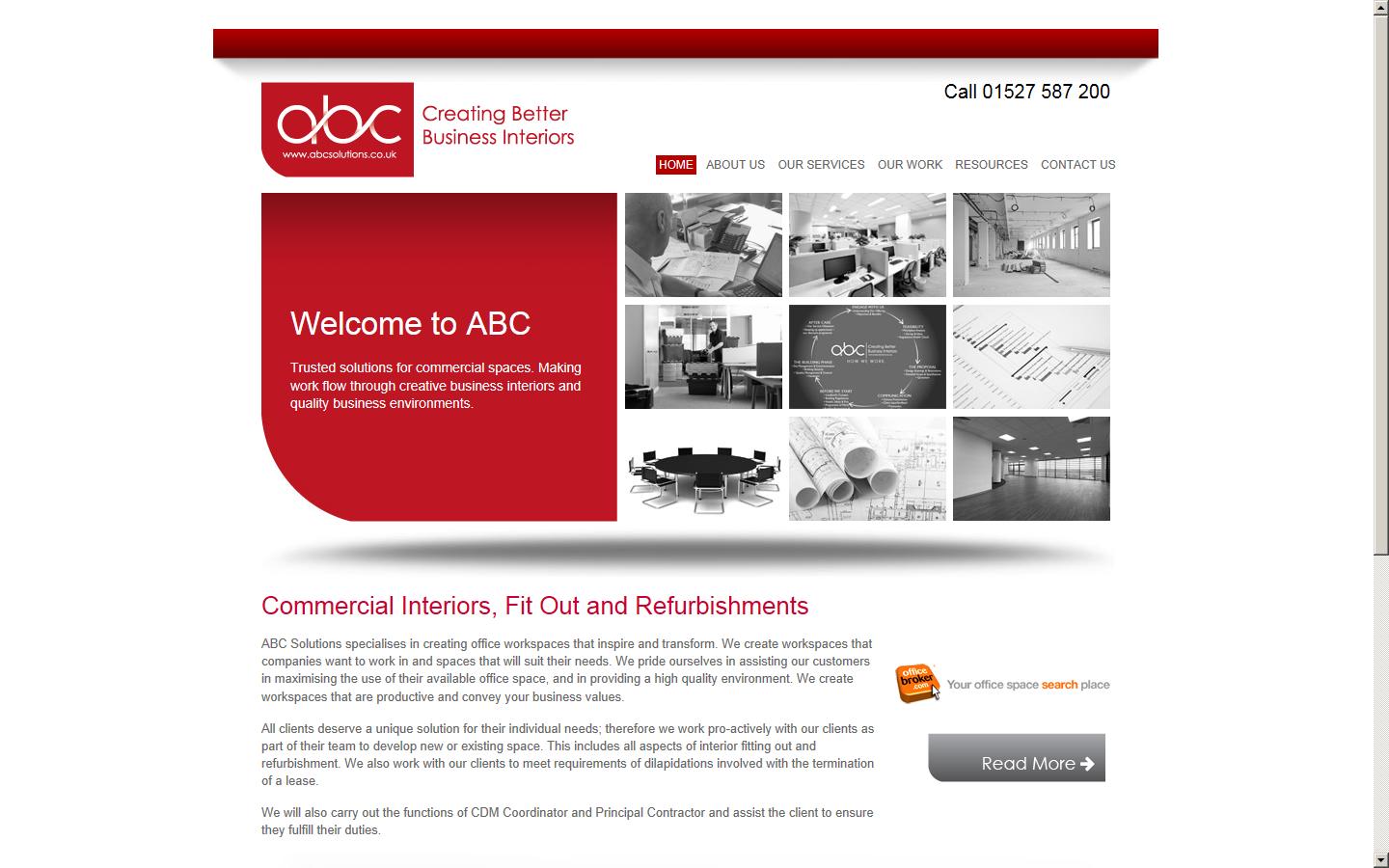 ABC Solutions (UK) Ltd Website