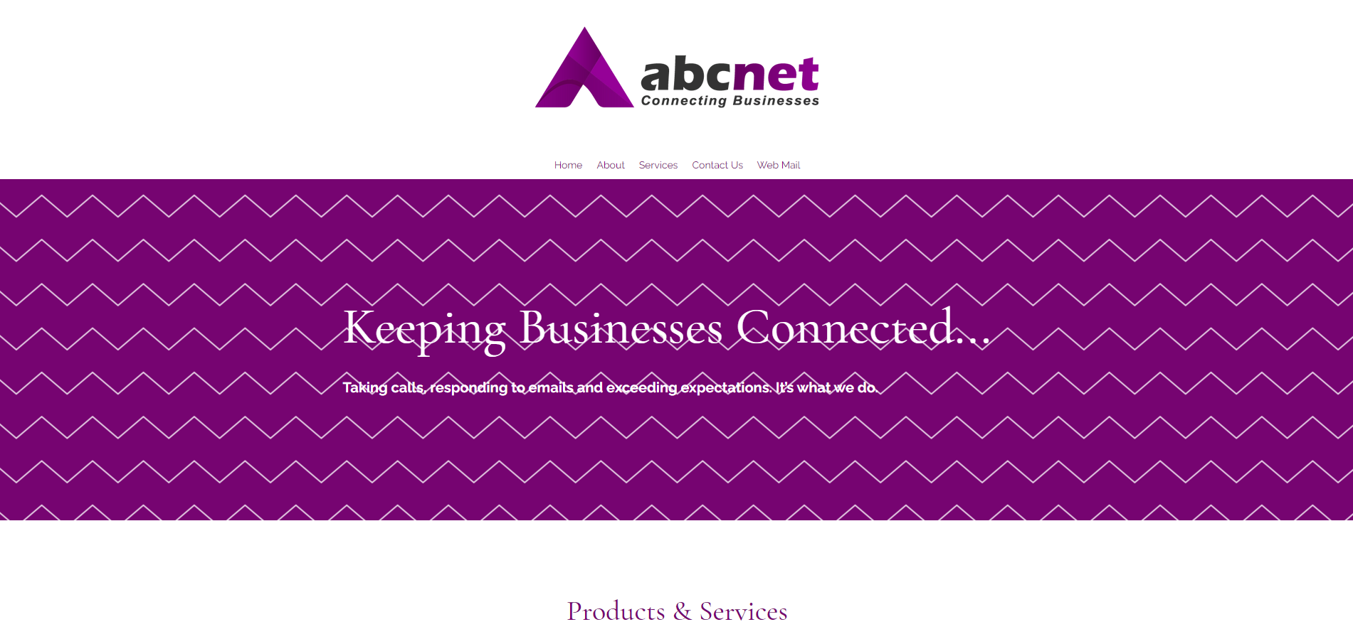 Abcnet Internet Services Ltd Website