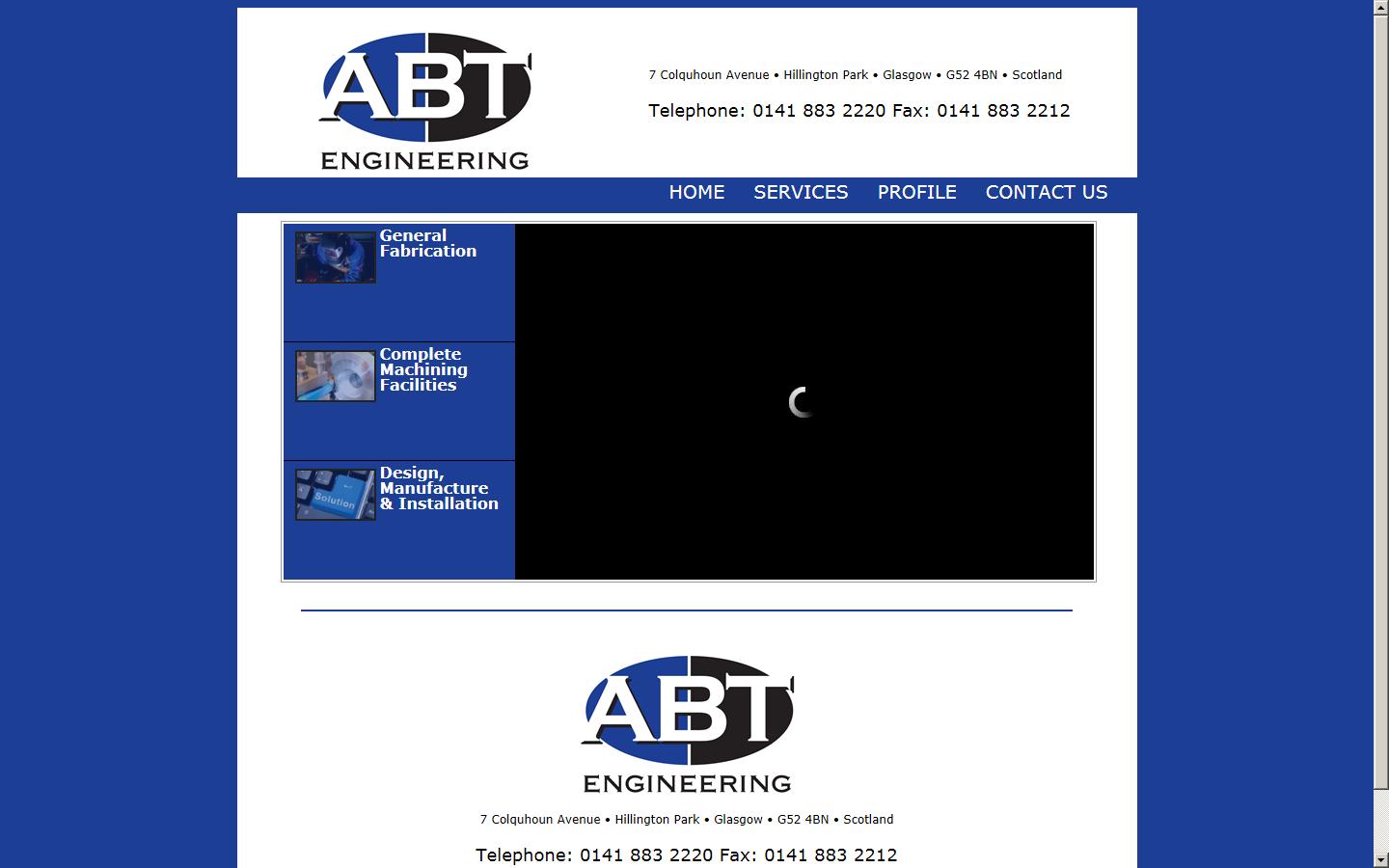 ABT Engineering Ltd Website