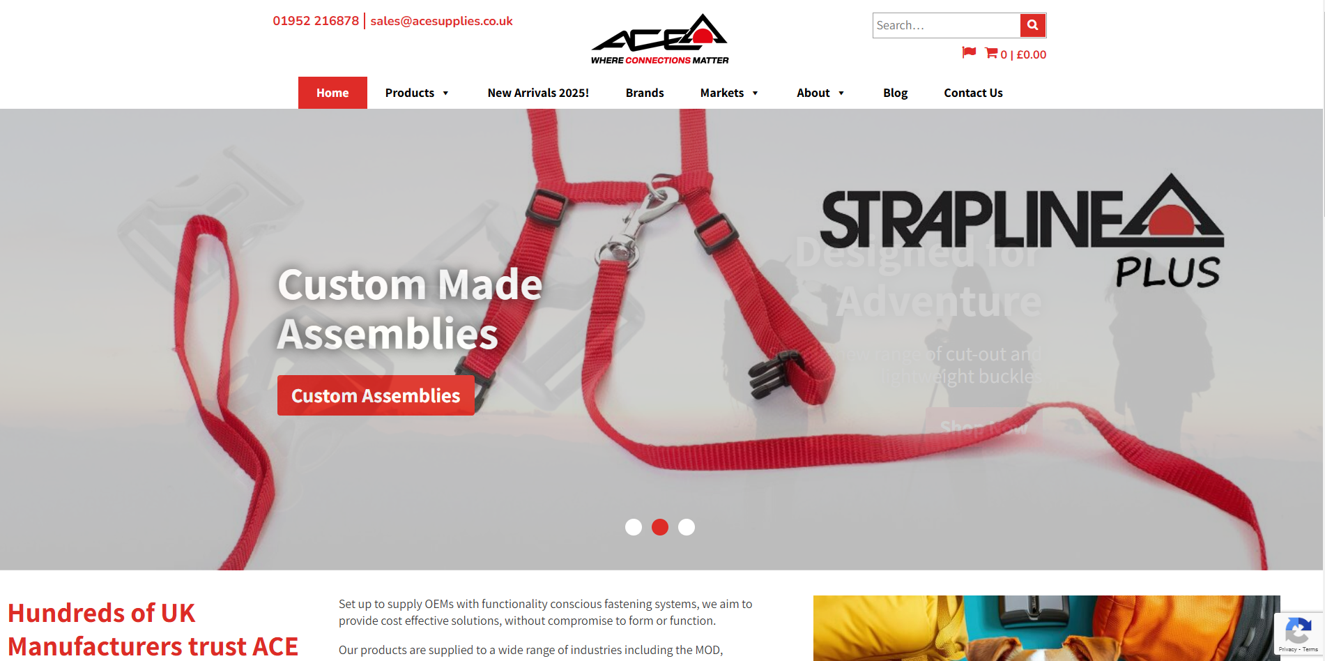 ACE Supplies UK Ltd Website