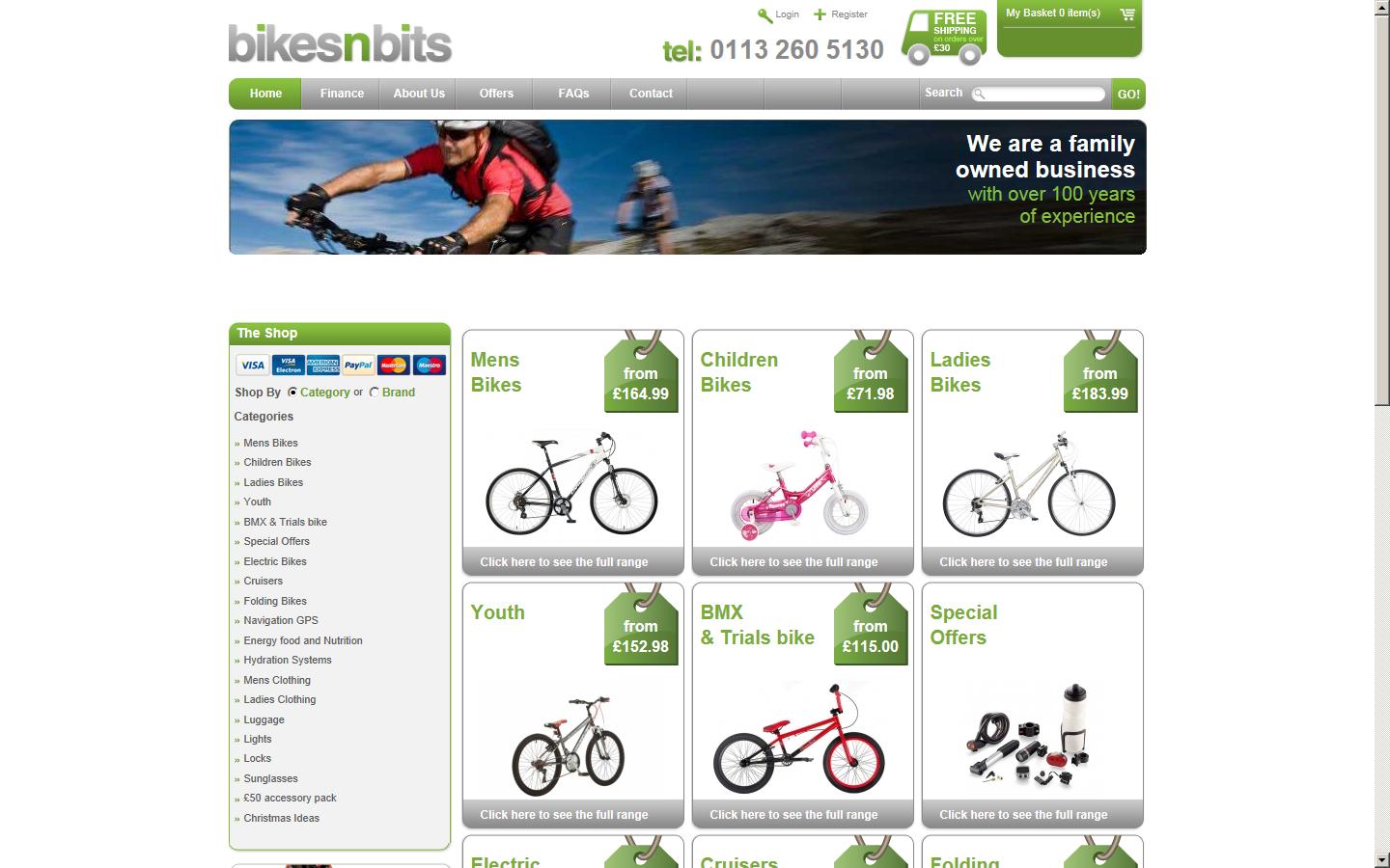 bikenbits Website