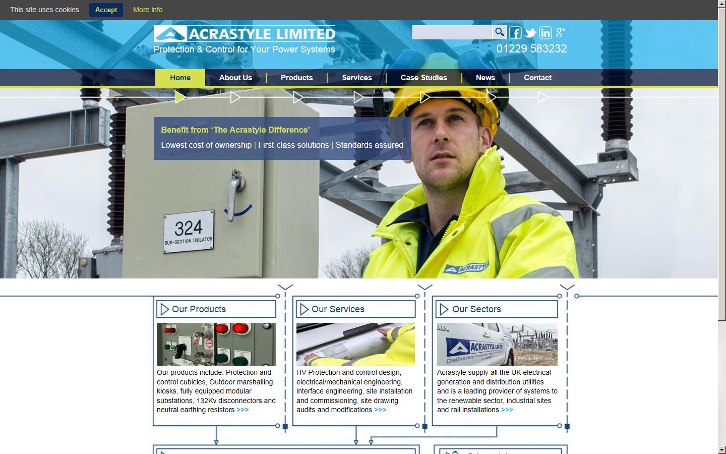 Acrastyle Ltd Website