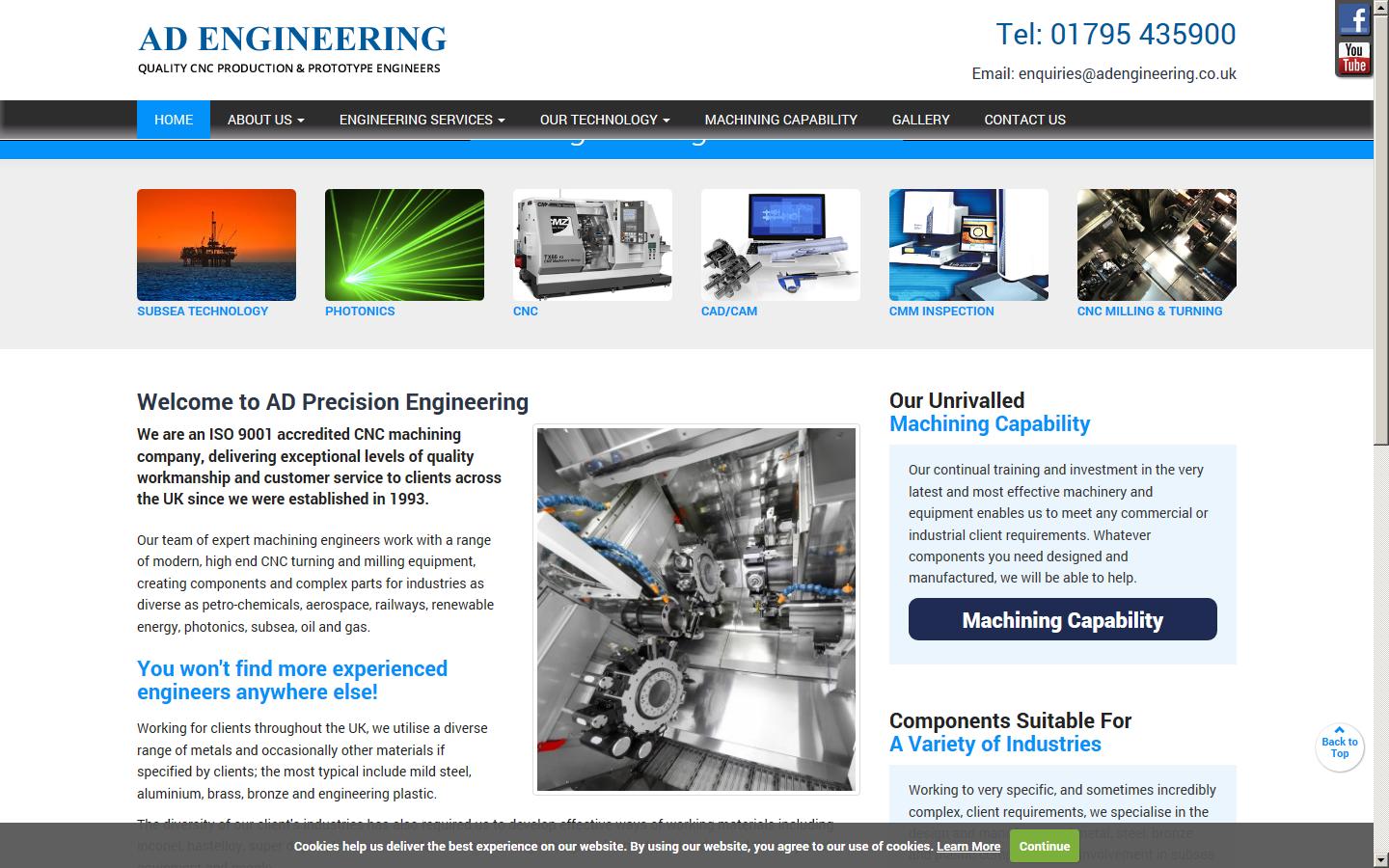 AD Engineering Website