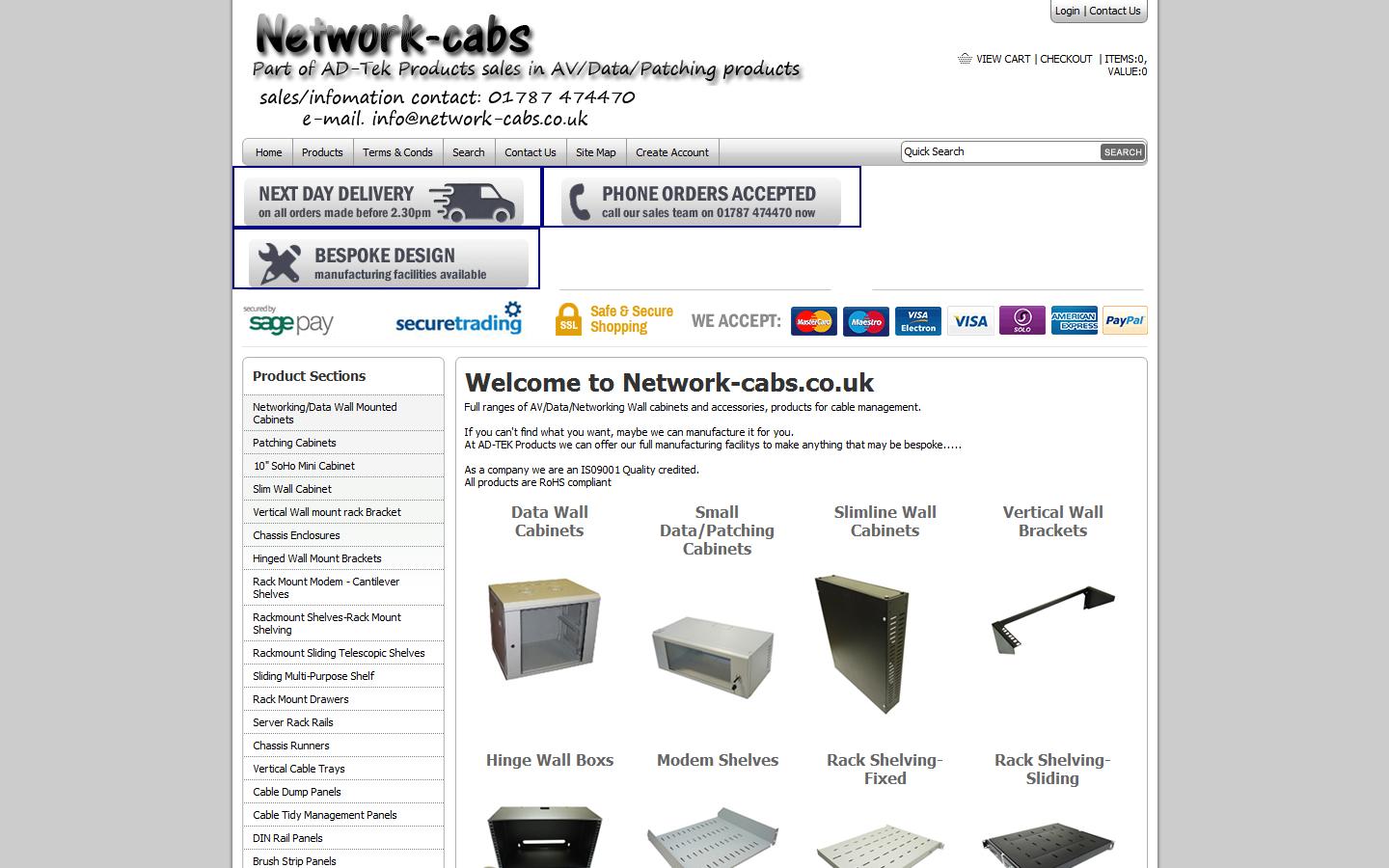 Ad-Tek Products Website