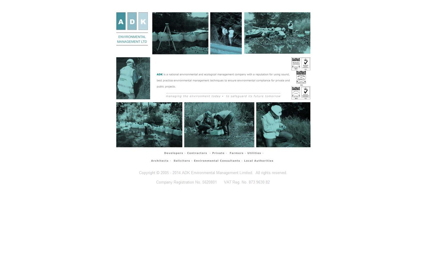 ADK Environmental Management Ltd Website